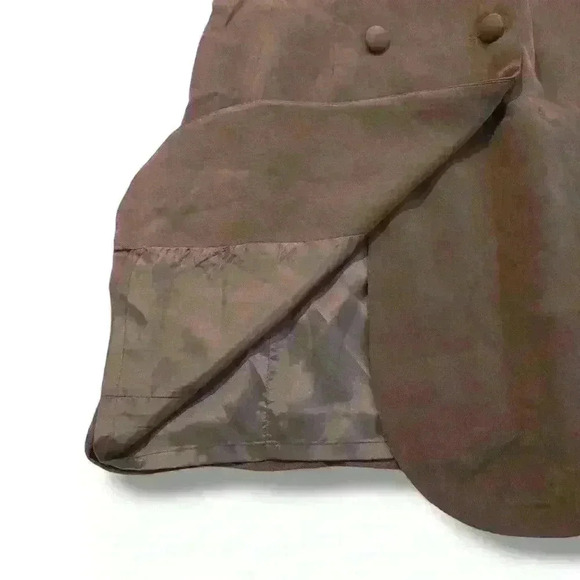 Hugo Buscati Brown Silk Dress| Size 8 #091 - Picture 5 of 6